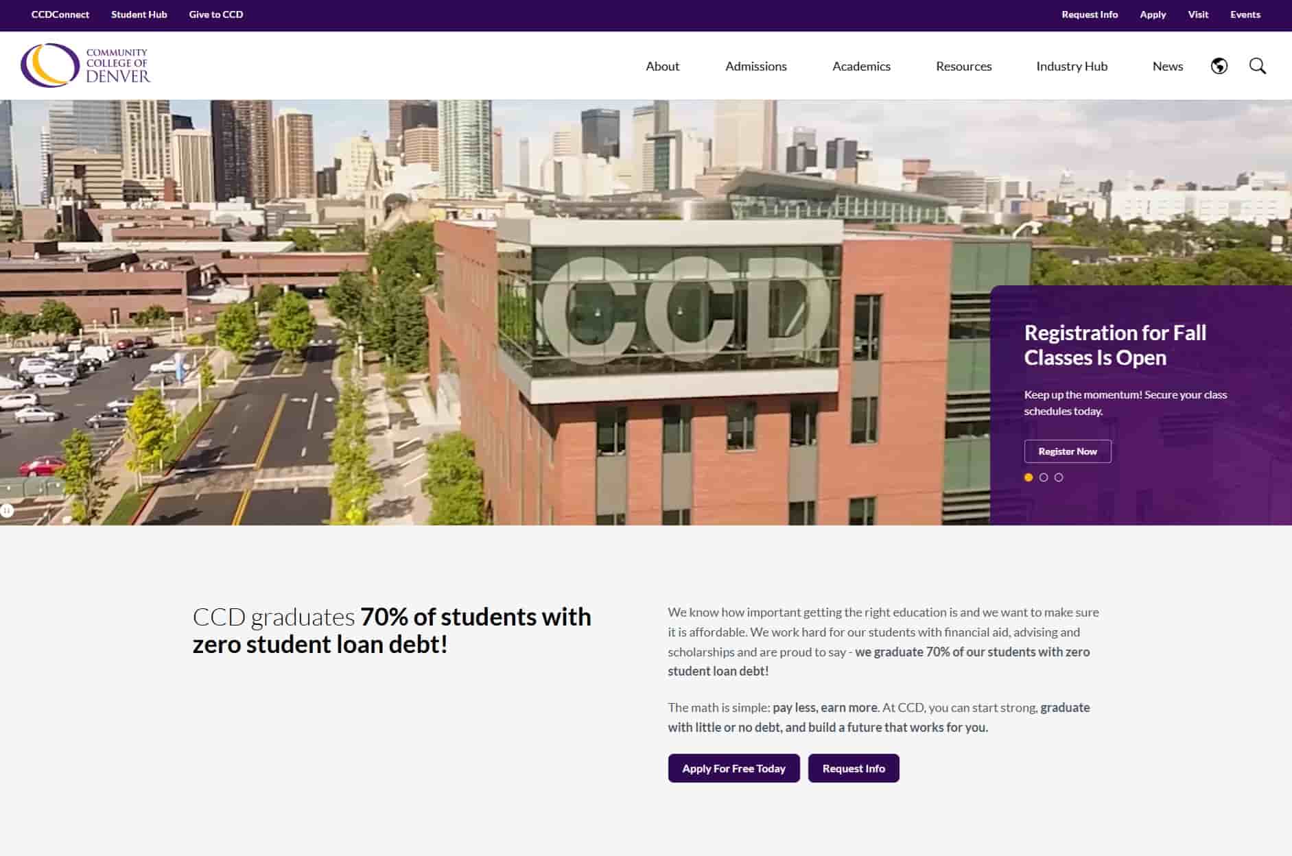 CCD homepage